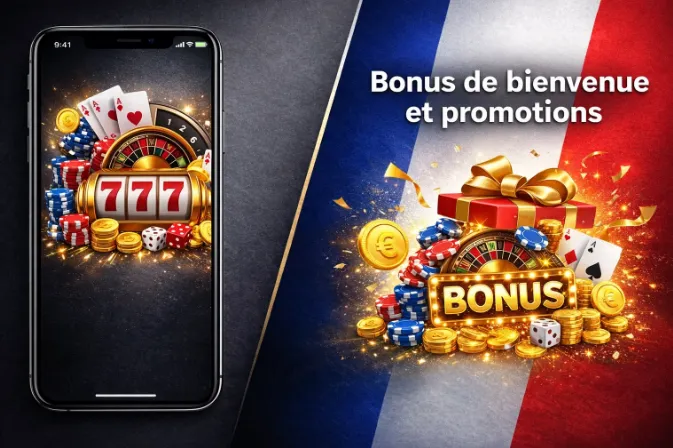 Bonus de bienvenue et promotions